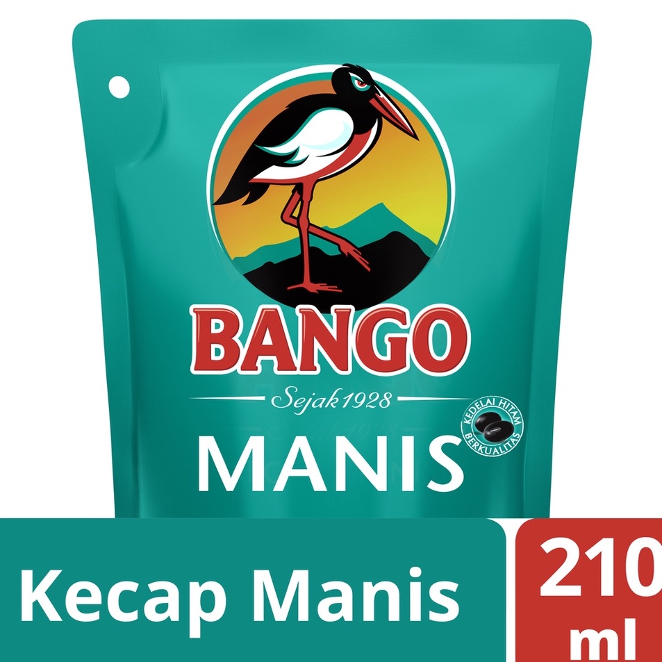 

Ready Stok Bango Kecap Manis Pouch Flatpack 210Ml