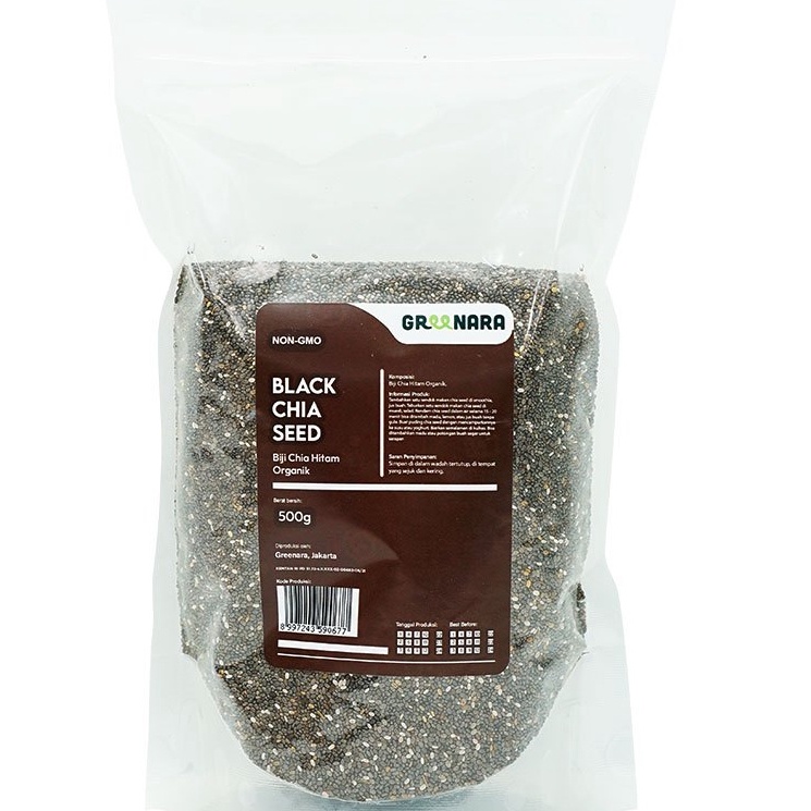 

Terlaku. Biji Chia Hitam Organik 500gr / Organic Black Chia Seed