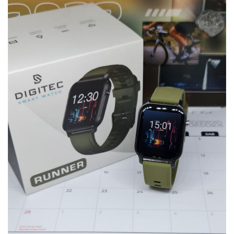 Jam Tangan Digitec smartwatch runner, original