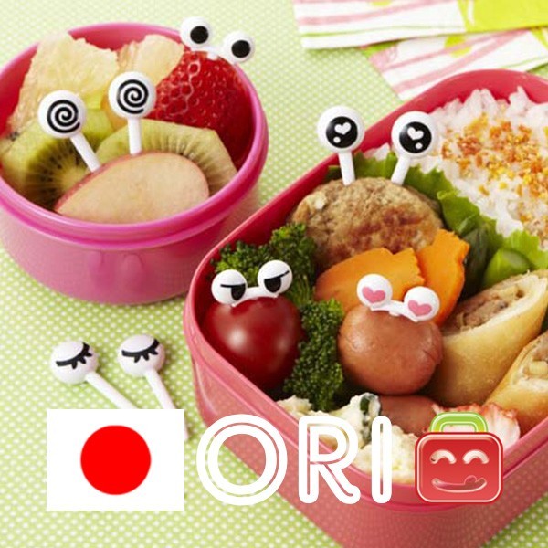 Tusukan Bento Food Picks  / Tusukan Gemoy Garpu Hiasan Bento Mini (ORI JAPAN) / (ORI TORUNE JAPAN)
