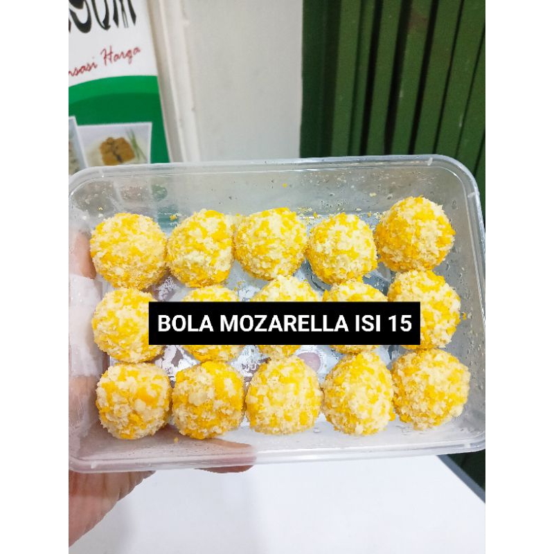 

Bola-bola Mozarella isi 15pcs