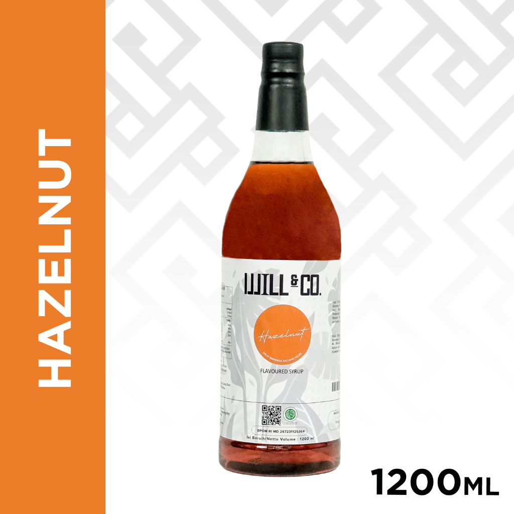 

Sirup Hazelnut Premium Will&Co 1.2 Liter