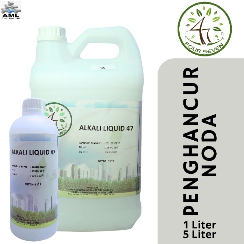 Alkali Liquid 47 / Alkali Laundry / Penghilang Noda Membandel / Anti Noda