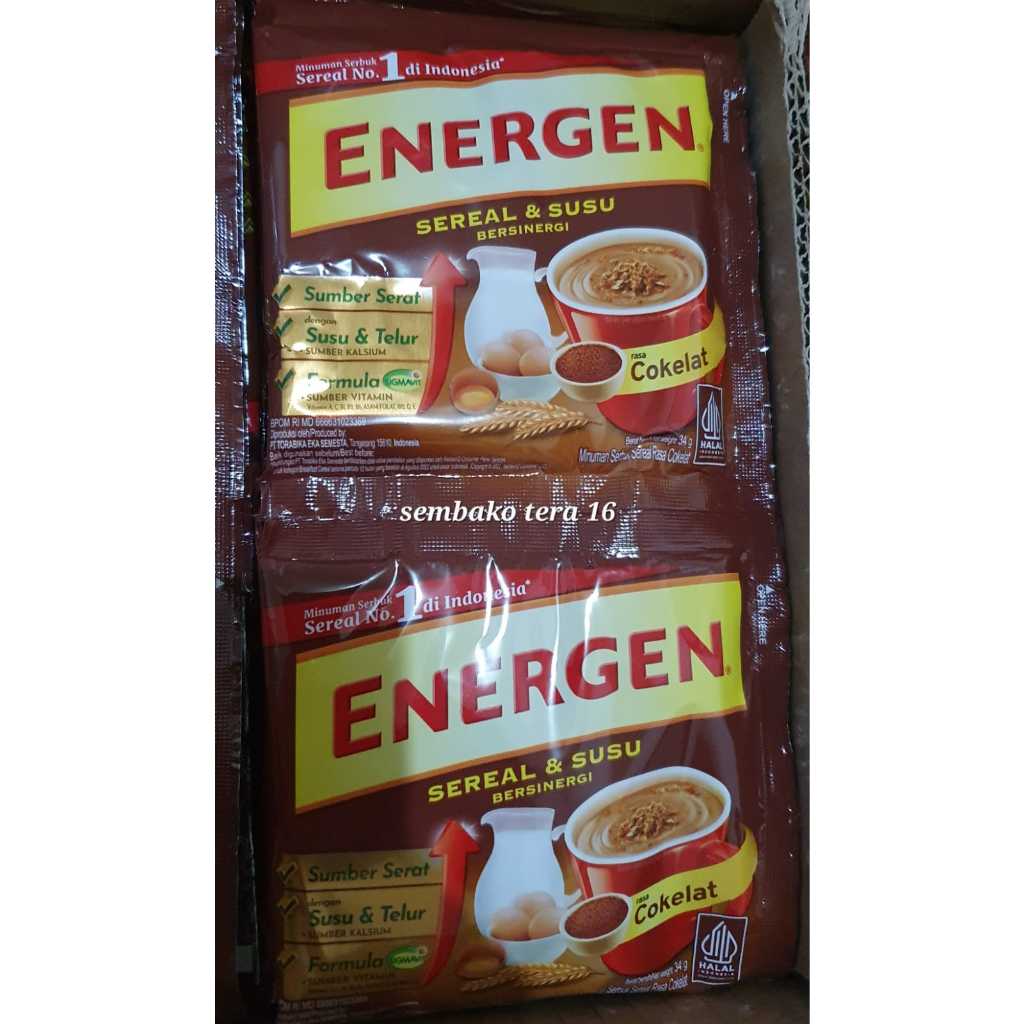 

energen cokelat minuman sereal