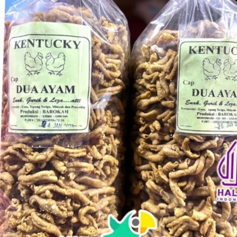 

Kripik usus ayam super 1 kg