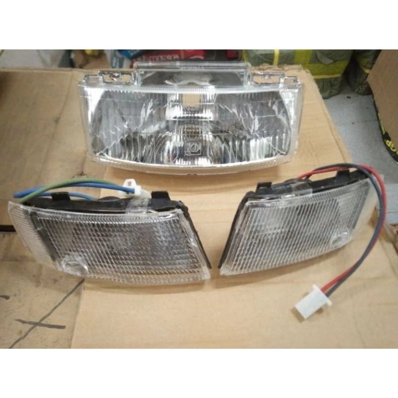 REFLEKTOR LAMPU DEPAN SET SEIN TORNADO SHOGUN KEBO 110