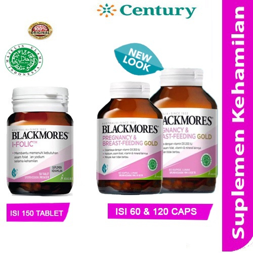 Blackmores Pregnancy & Breastfeeding Gold 60 & 120 'S/ Blackmores I FOLIC / Suplemen/ DHA