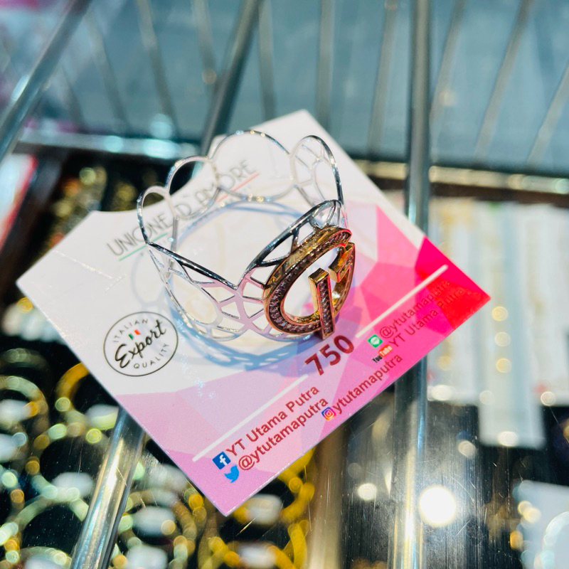 Bros kerudung Ivan Gunawan Emas Asli kadar 750 / 17k