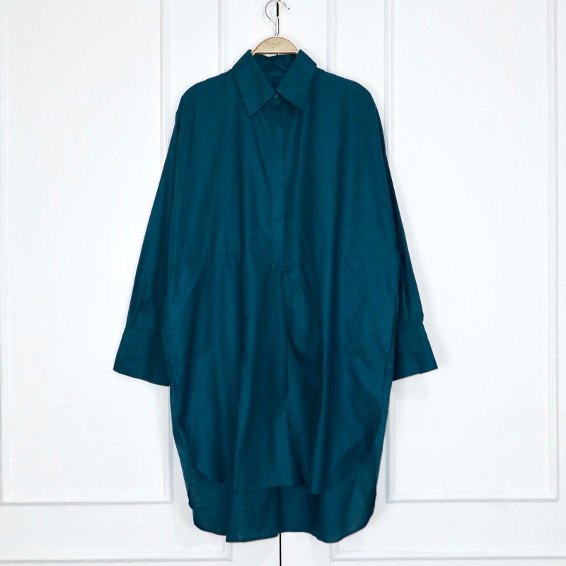 BintangWear.id - Glenca Tunik Katun Poplin Premium LD 130 Oversize Atasan Wanita Big Size Jumbo