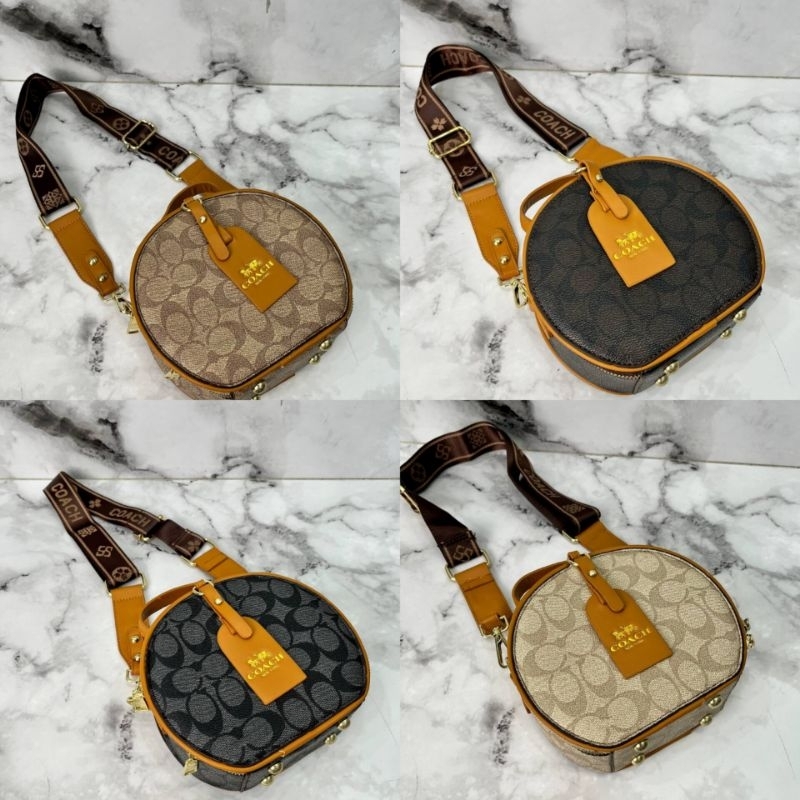 Tas Selempang Oval CH Premium Import New