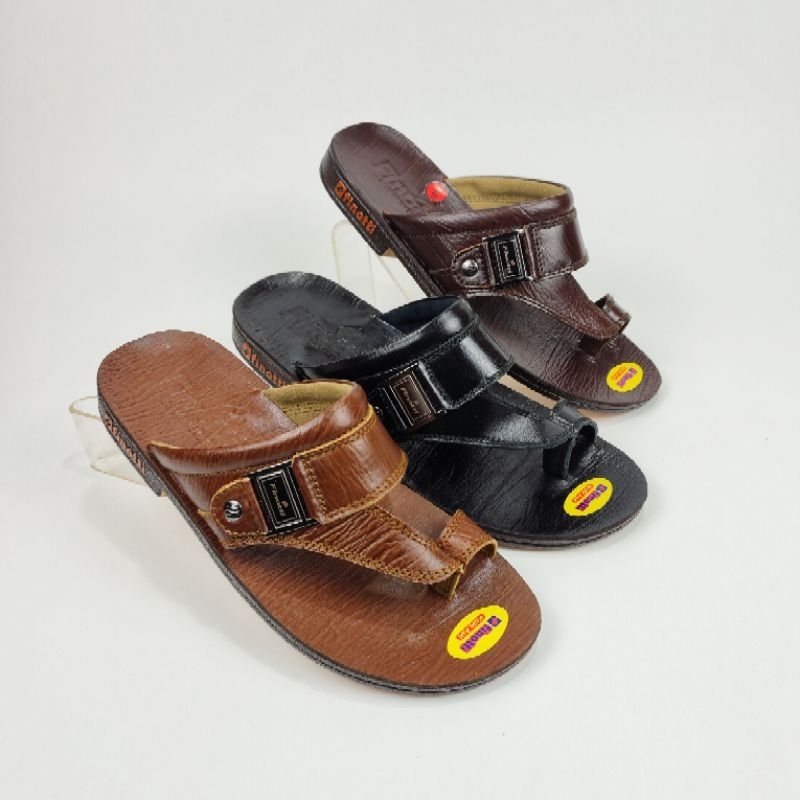 Sandal kulit finotti original VR 01 VR 08 sandal pria sandal Casual pria