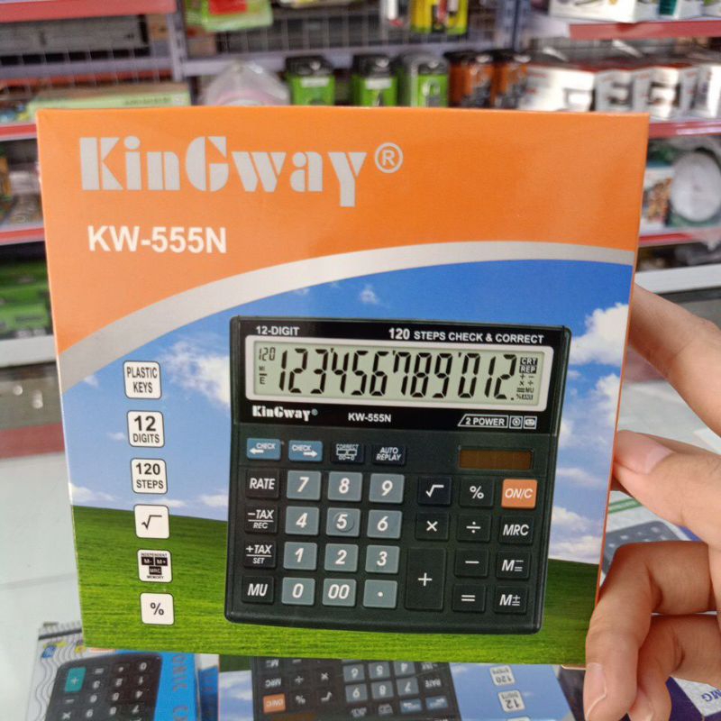 

KINGWAY KW-555N CALCULATOR