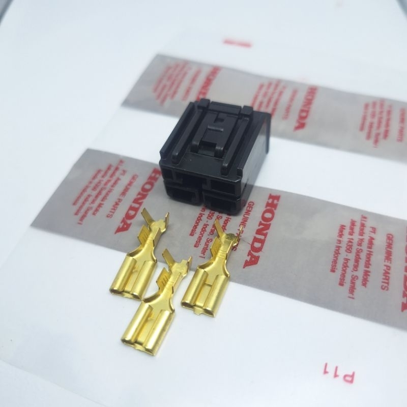 SOKET SOCKET ECU ECM PIN 3 SOCKET SPULL ACG HONDA VARIO 160 PCX 160 ORI