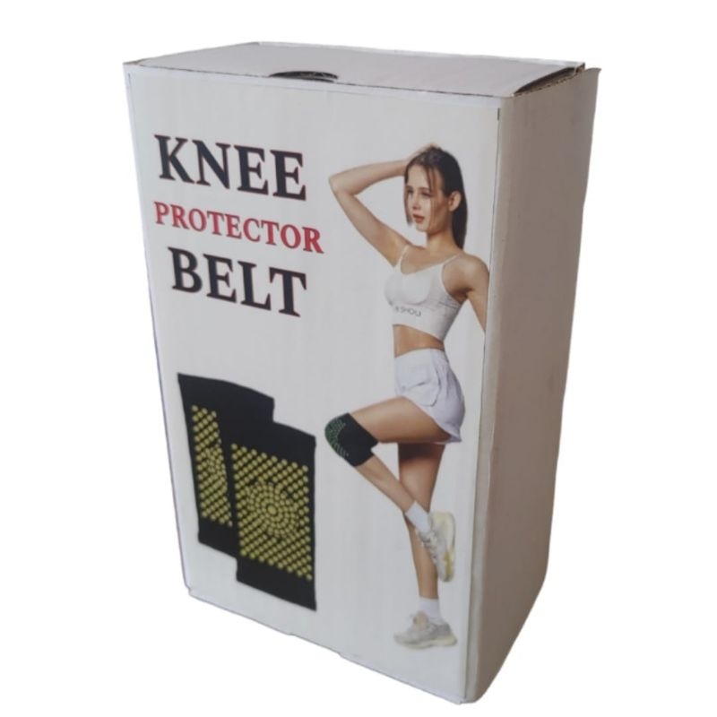 Deker kesehatan pelindung lutut knee Pemanas tourmaline