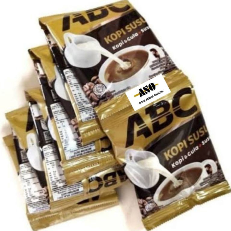 

[✡J93<] Kopi ABC kopi susu sachet 31gram RENCENG ( ISI 10) [104]