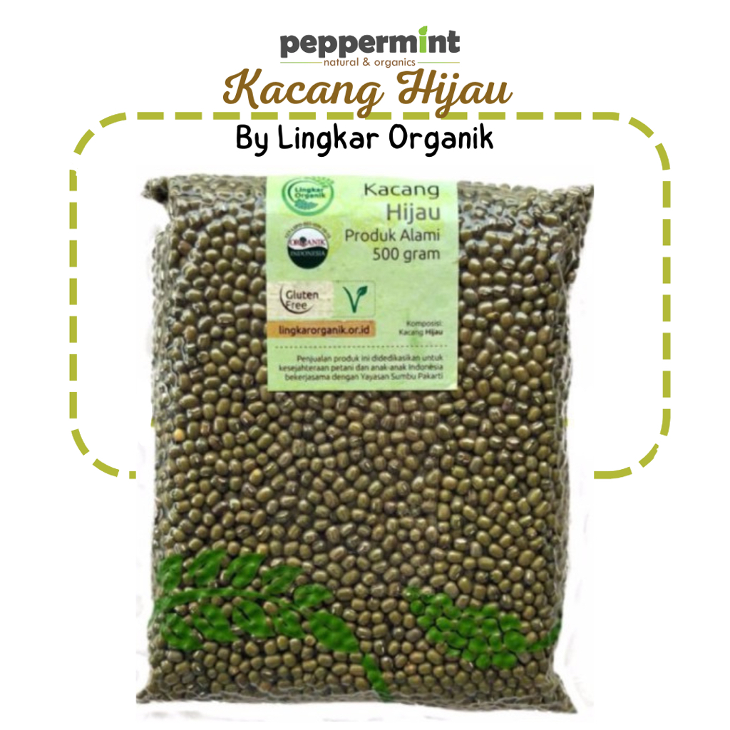 

Lingkar Organik Kacang Hijau Organik (500 gram)