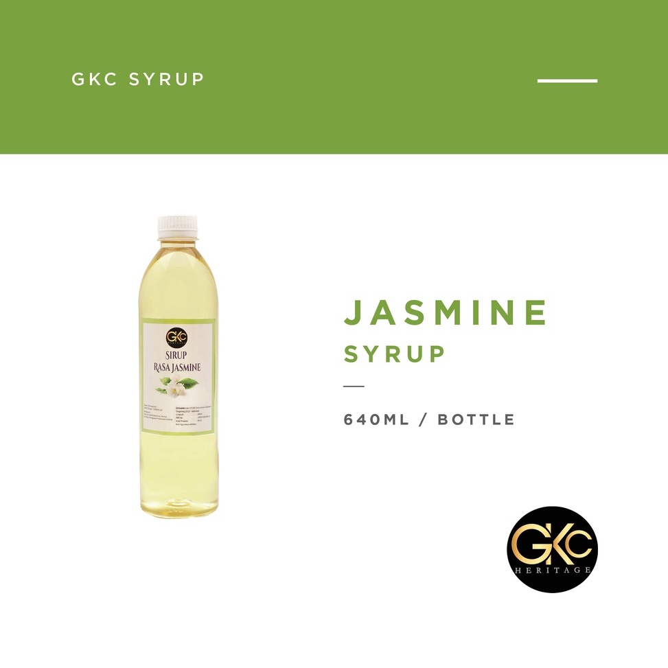 

B@u Sirup Jasmine / Melati Syrup Minuman GKC Heritage 640 ml (Import Quality) Discount
