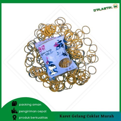 

KARET GELANG KUNING MATANG BUNGKUS 100GR IKAT ES NASI UDUK BUNGKUS