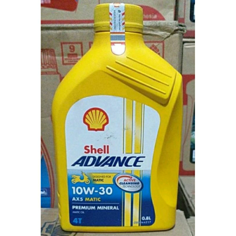 oli motor matic shell ADVANCE/0.8liter