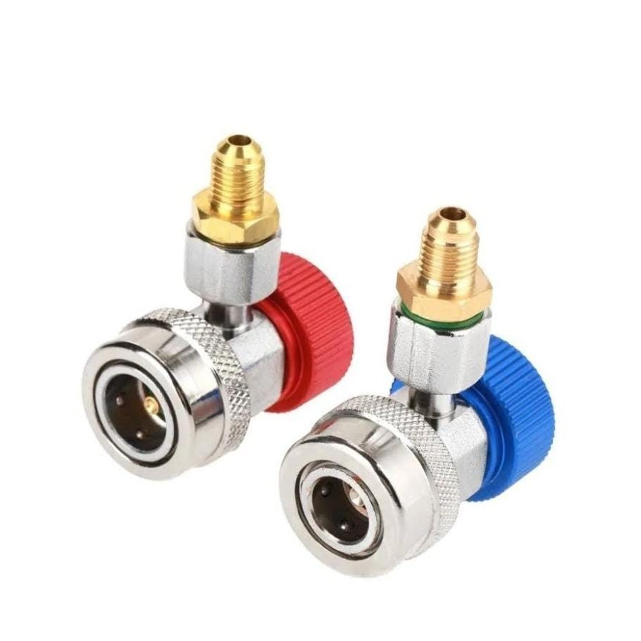 QUICK COUPLER ALAT CONECTOR ADAPTOR ISI FREON HIGH & LOW