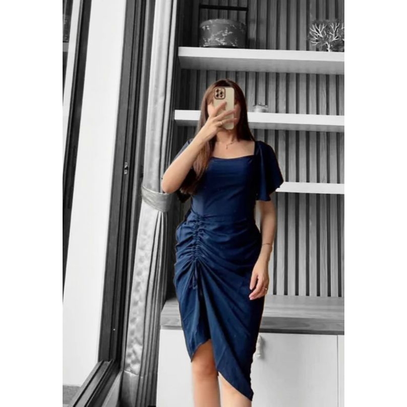 NEW AMALIA  DRESS BALI PARTY DRESS KONDANGAN BIG SIZE DRESS KOREANSTYLE DRESS SERUT A LINE BODY CONE