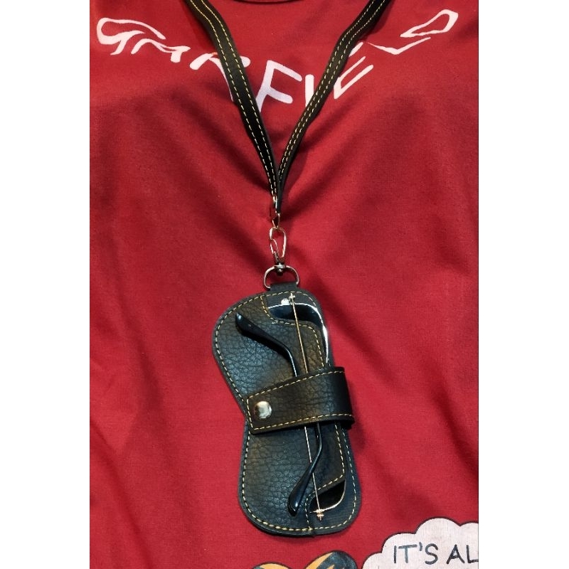 Kotak kacamata perempuan tempat kacamata baca wanita case kacamata gantung untuk si buat kalung