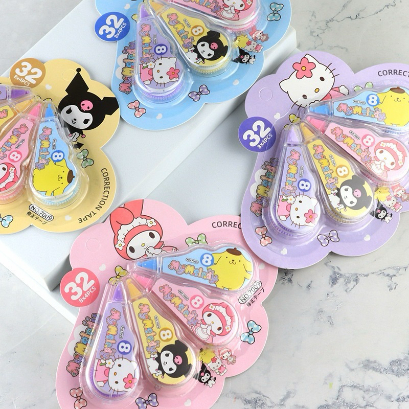 

[ECER] CORRECTION TAPE SANRIO TYPE-X KERTAS PITA Alat Sekolah Anak