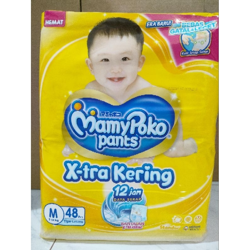 Pempers Mamy Poko pants Xtra kering M48