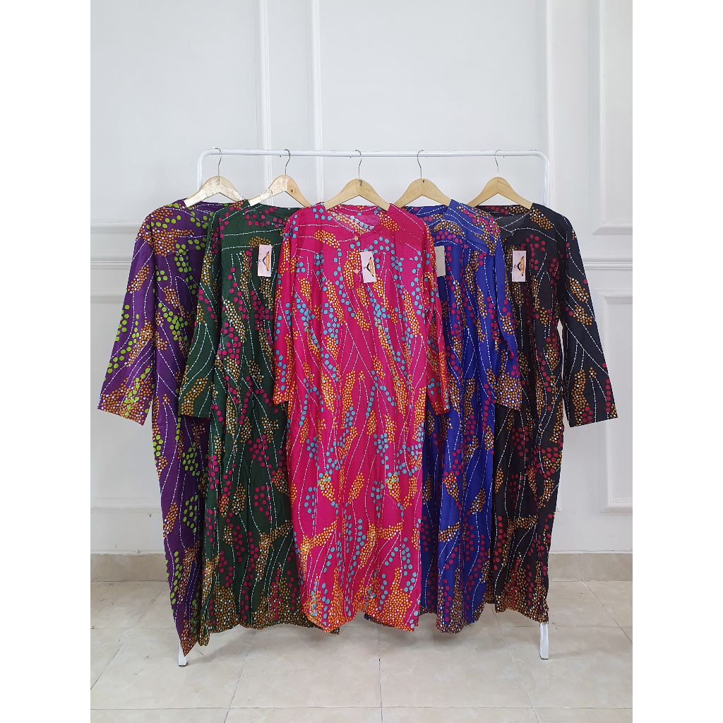 PAKET USAHA 3 PCS DASTER LENGAN PANJANG / HOMEDRESS