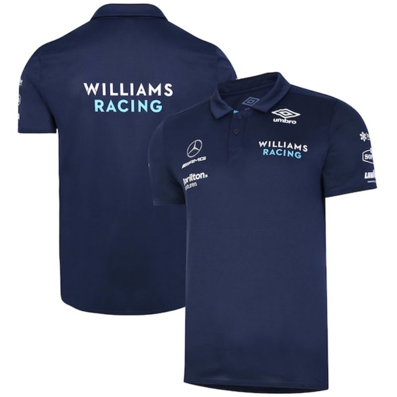 polo shirt / kaos kerah, polo Williams racing f1