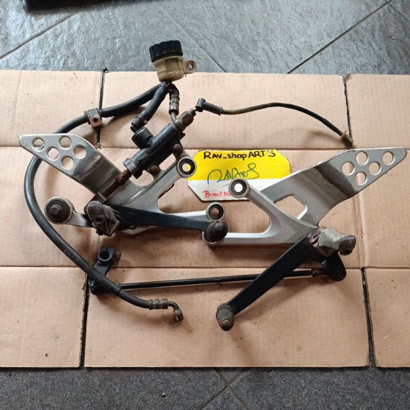 Footstep minerva RX 150 Original,  repilka yzf r125 step depan racing