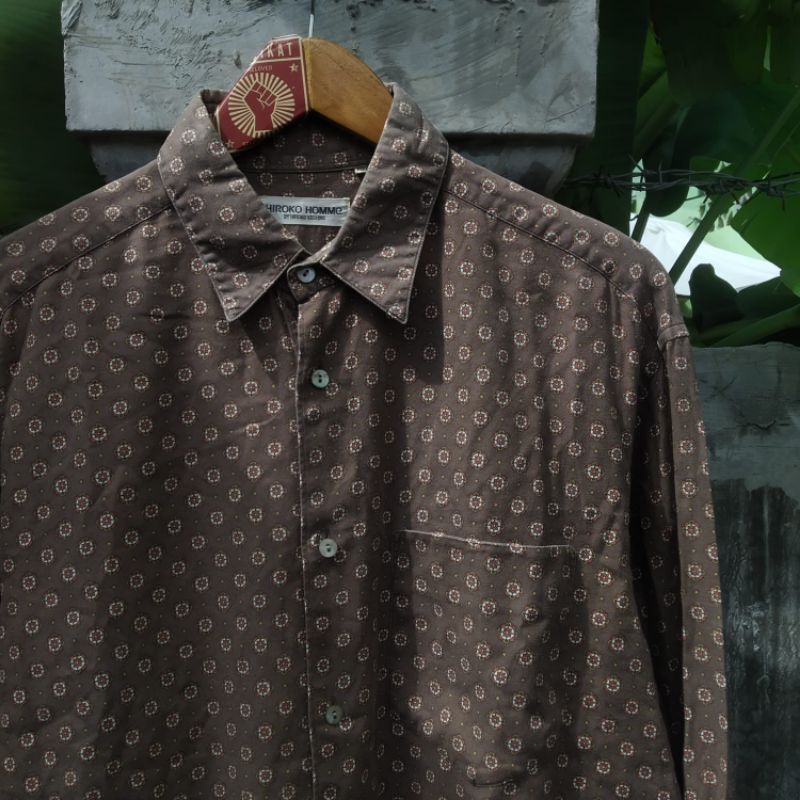 Kemeja Vintage Hiroko Homme by Hiroko Koshino Japanese Brand Streetwear Hypebeast Classic Streetstyl