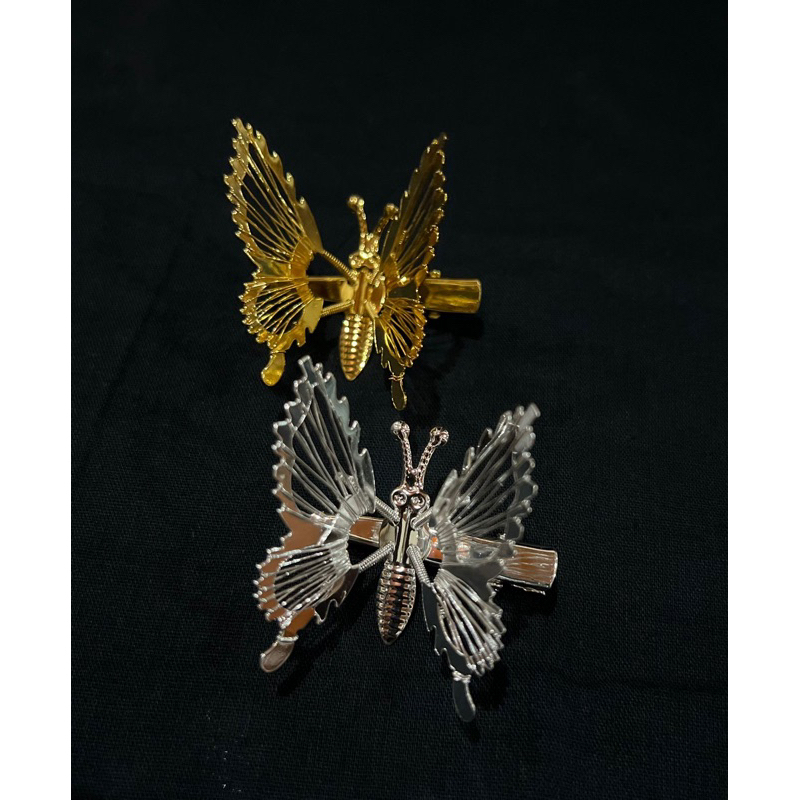 jepit kupu kupu untuk udeng dan bunga pucuk