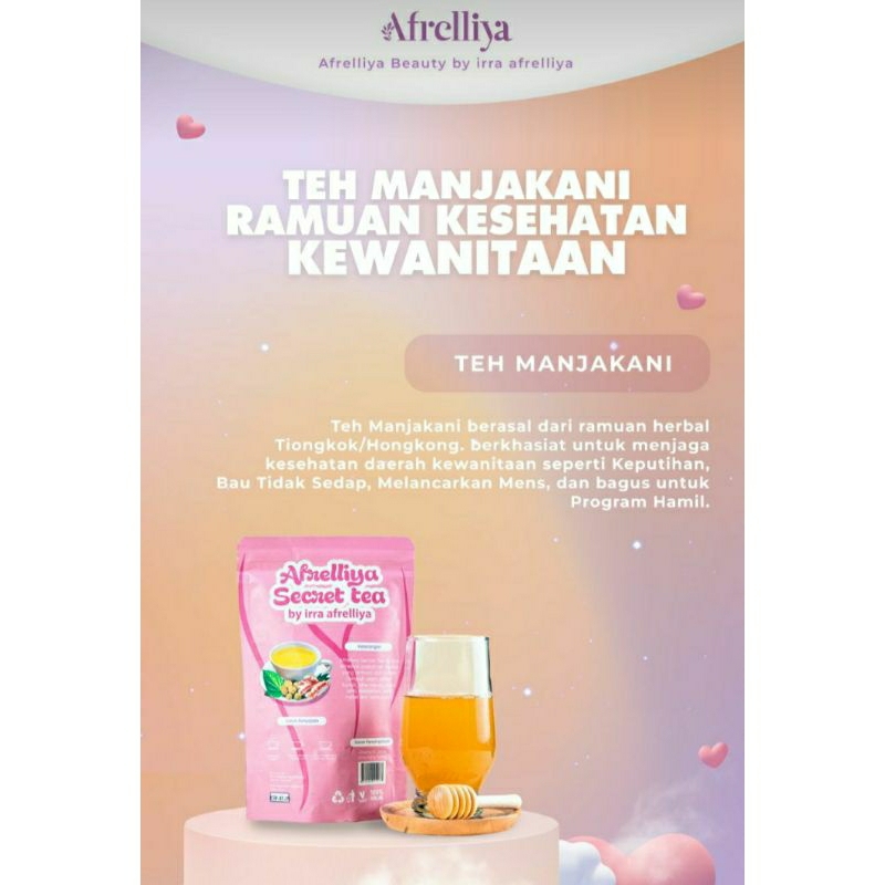 

Afrelliya secret tea (teh manjakani)