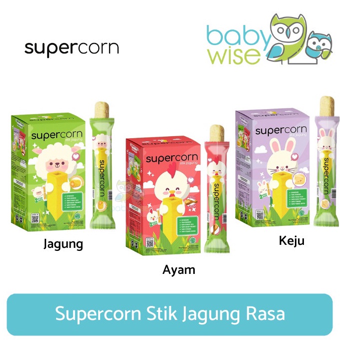 

D1sk0n Pr0m0 Supercorn Stik Jagung Non MSG 10gr Potongan