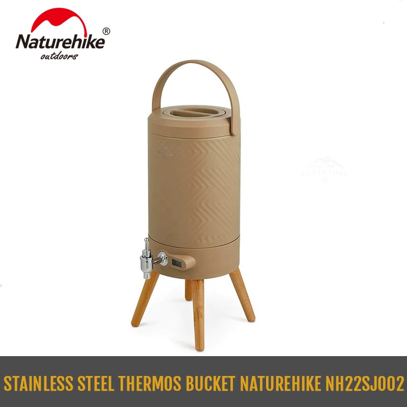 STAINLESS STEEL THERMOS BUCKET NATUREHIKE NH22SJ002