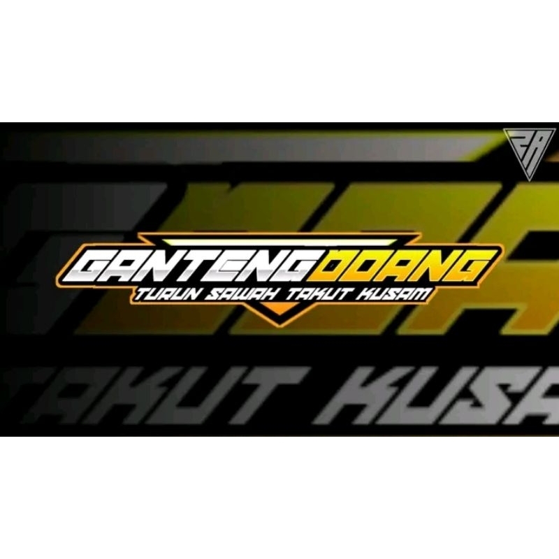 DESIGN STICKER/LOGO WITH BACKGROUND