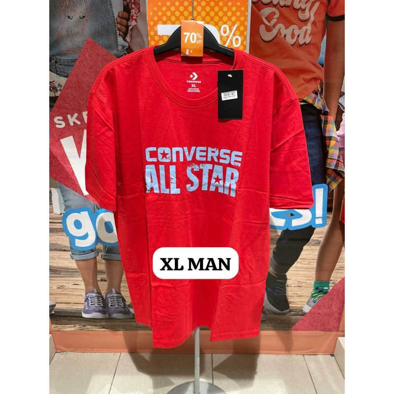 Converse tshirt red