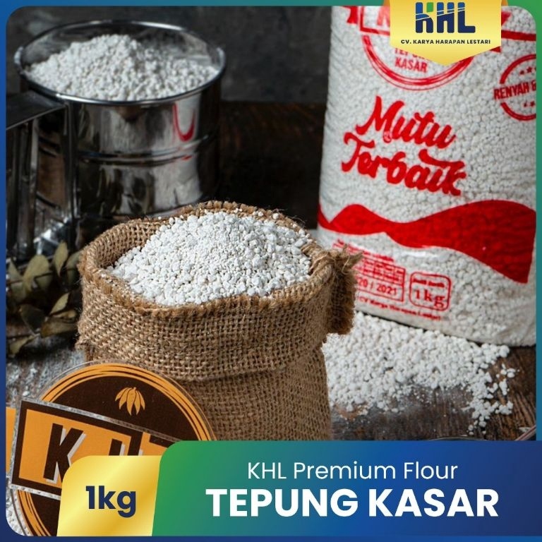 

Gr0sir 1 KG TEPUNG TAPIOKA KASAR / TEPUNG KASAR / TEPUNG SHIHLIN / TEPUNG CRISPY / TEPUNG KRISPI / TEPUNG TAPIOKA [226]