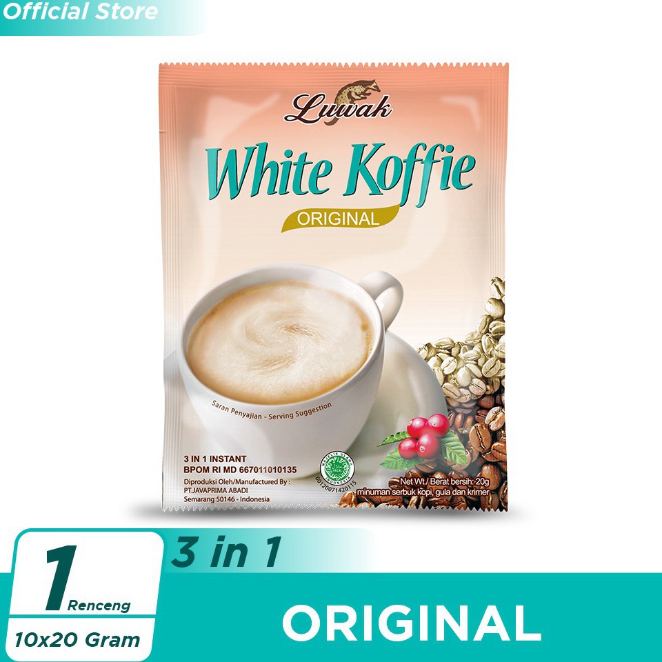 

Serb@ Murah Kopi Luwak White Koffie Original 10x20gr (Renceng) [70]