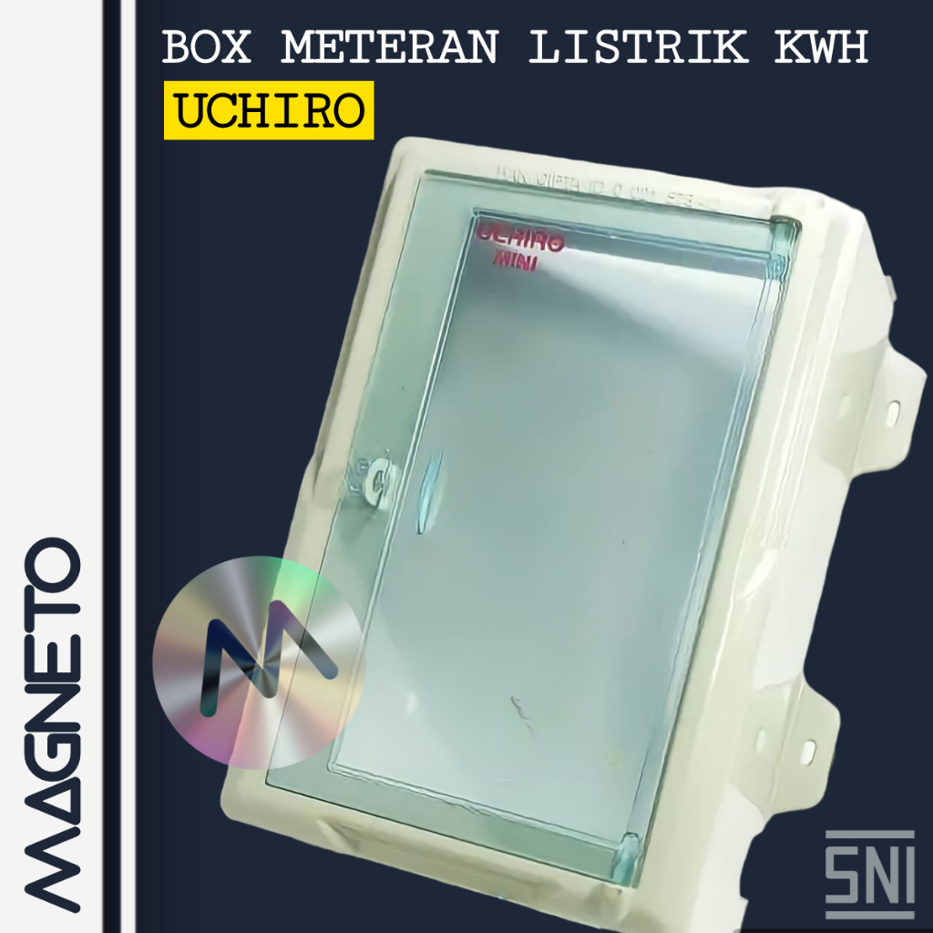 ox Meteran listrik KWH Pulsa Token Bahan Mika Berkualitas Tutup Box Pelindung meteran Listrik PLN