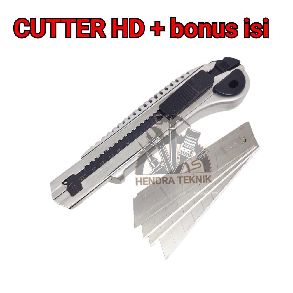 

[✬H76>] CUTTER KATER HD + ISI 5PCS SILET KATER [210]