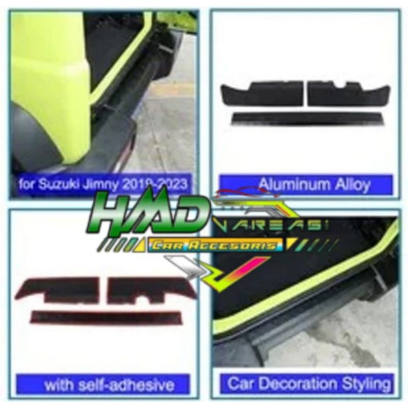 PANEL PELINDUNG BEMPER BELAKANG SUZUKI JIMNY JB74