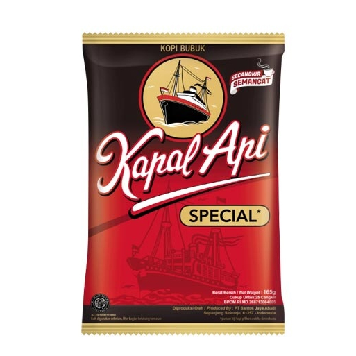 

[ECER] kopi kapal api 160 gram special merah | kopi bubuk
