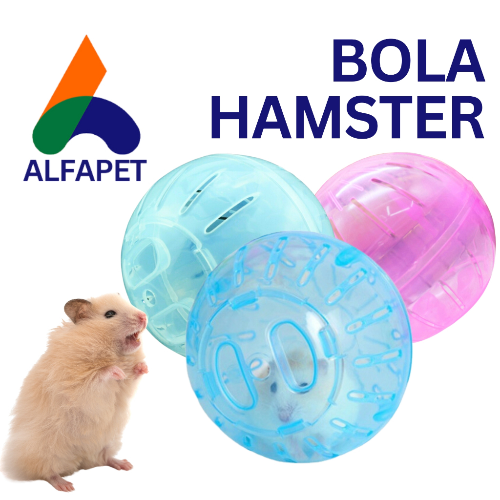 BOLA HAMSTER mainan bola hamster jogging ball
