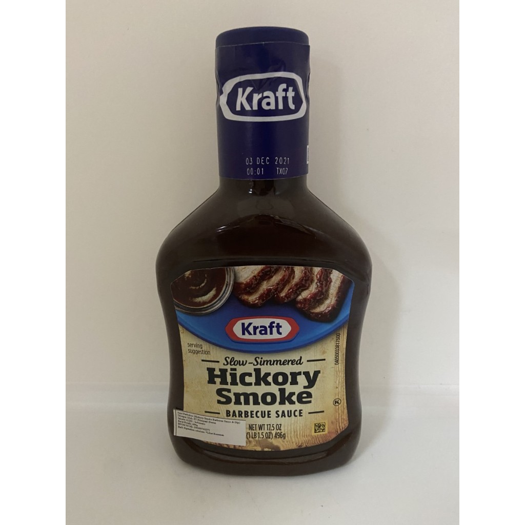 

KRAFT HICKORY SMOKE BARBEQUE SAUCE 498