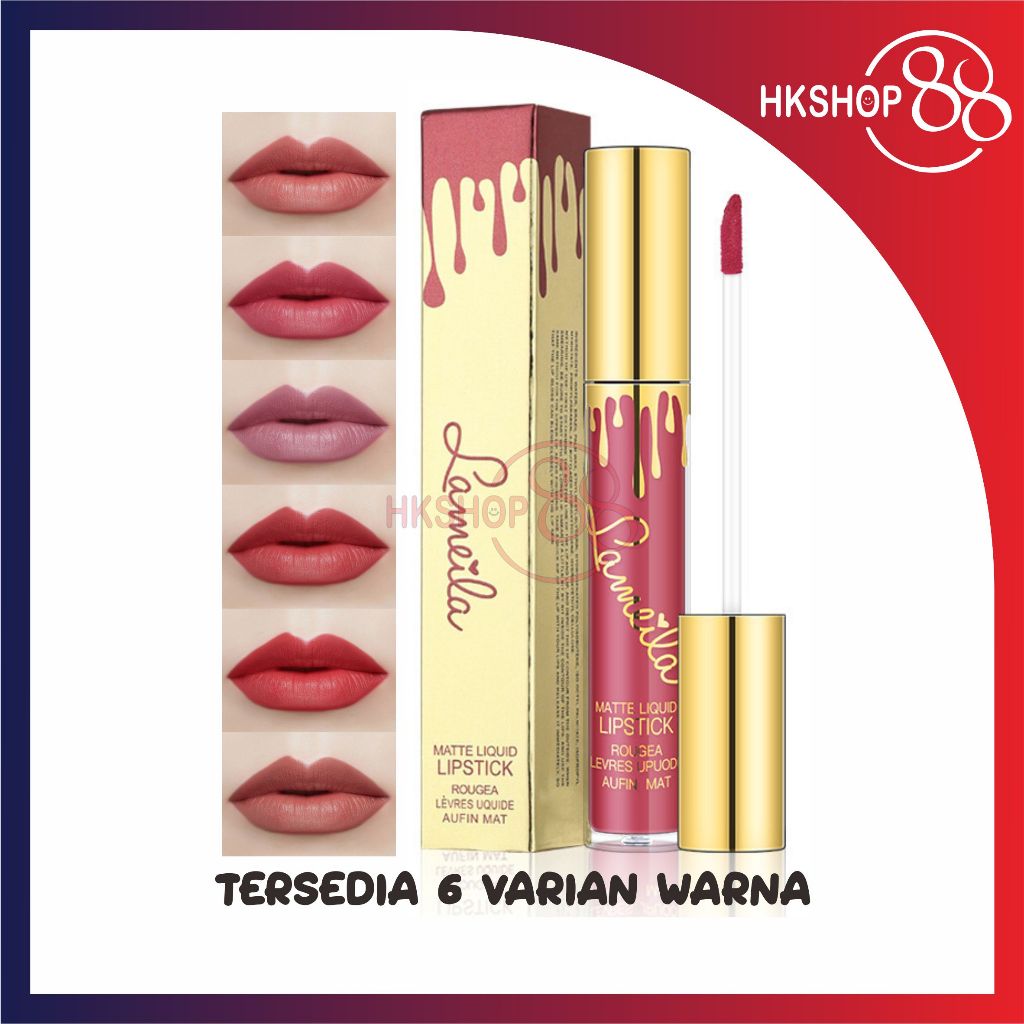 lameila lip stick tahan lama gold 2(763)