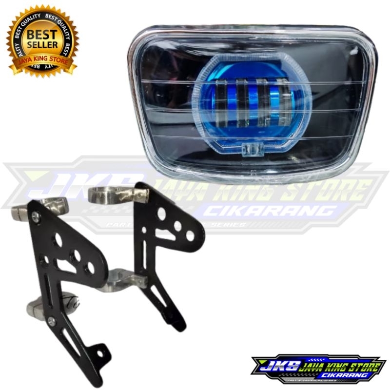 Lampu BILED bilet Rx king lampu depan biled day rxking fullset breket