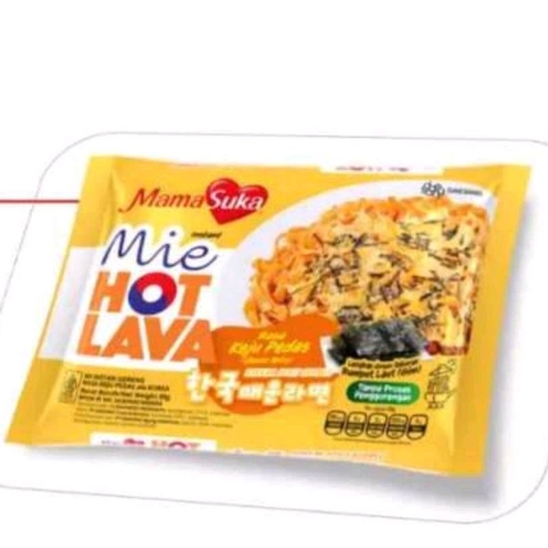 

Mamasuka Mie Hot Lava Rasa Keju Pedas 85 gr