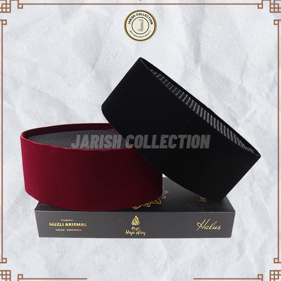 MODEL MKY659 Songkok FULL AC HAJI ALAY Tinggi 8 9 10 Kopiah Ful Warna Hitam Maroon Merah Polos Peci 